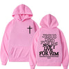 Jesus Died for Me Women’s Cross Hoodie