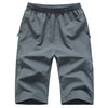 Summer Sports Cropped Trousers Quick-drying Large Size Casual 3/4 Pants