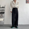 Black Suit Pants Men Oversized Fashion Social Mens Dress Pants Korean