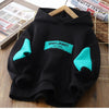Autumn Children's Boyish Look Hooded Shirt
