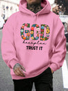 God Trust It Prints Men Fashion Casual Hoodies