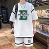 Summer Tracksuit Men Casual Large Size Korean Fashion Suits Y2K
