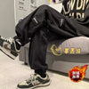 Baggy Grey Casual Pants Man Thickened Pocket Oversize
