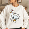 Registered Silly Goose Nurse Funny Graphic Sweatshirts
