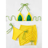 Fashion Summer Contrasting Color Swimsuit Bikini