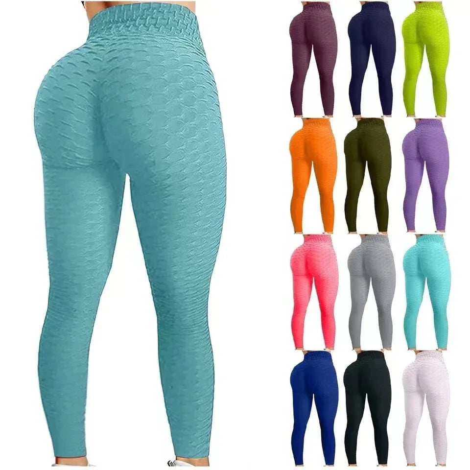 Women's Bubble Lifting Legging Pants Women