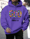 God Trust It Prints Men Fashion Casual Hoodies