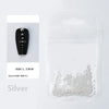 0.4mm-1.5mm Nail Art Beads Steel Ball Metal Micro Caviars Alloy