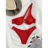 2024 One Shoulder High Cut Bikini