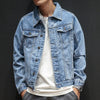 Trendy Slim Fit Denim Jacket Mens