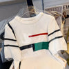 Boho Chic Oversized Tee Ice Silk Material