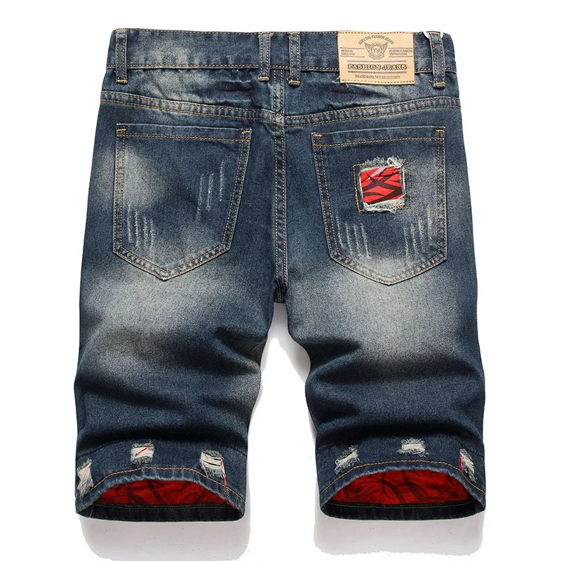 Elevate Your Style with Silentsea Men's Flip Denim Shorts