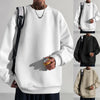Winter Checkered Pullover Round Neck Men's coat