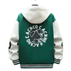 Hooded Jacket Men Breathable Outwear Male Patchwork Streetwear