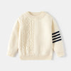 2025 Autumn Winter Children Boy Knitted Sweater Long Sleeve