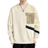 2024 Spring Autumn Men's Long Sleeve Sweatshirts Youth Hip Hop Streetwear