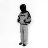 Y2K Retro Zipper Hoodie Patchwork Gothic Street Hip Hop