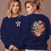 Women’s Leopard Print Football Sweatshirt