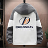 Y2k Windbreaker Men Polyester Regular Zipper Casual Jackets 2024 Spring