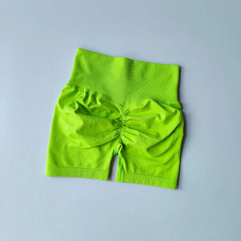 Peach Hip Lifting Sports Shorts Women High Waist and Tightening Slimming