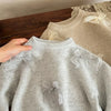 1-10Y Korean Children Sweaters Winter Kid Knitted
