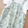 Summer Boys And Girls Cute Cartoon Strap Elephant Print Cotton Comfortable