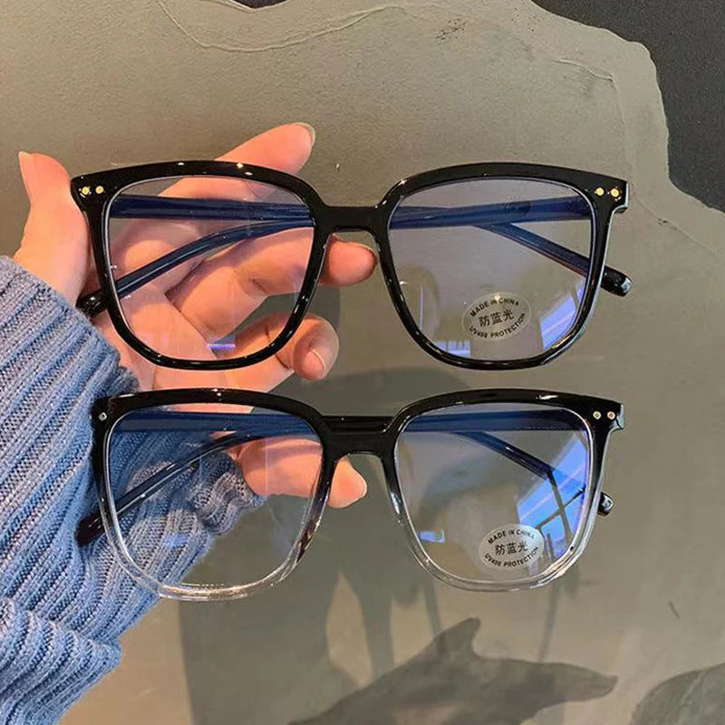 Transparent Optics: Stylish Anti Blue Light Sunglasses