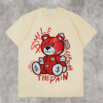Retro Hip Hop Sports Style T-Shirt Summer Streetwear Comfortable