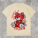 Retro Hip Hop Sports Style T-Shirt Summer Streetwear Comfortable