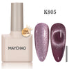 Cat Eye Gel Nail Polish With Magnet Soak off UV Holographic