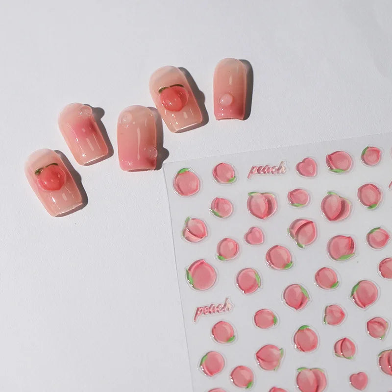 Metallic Bronzing Butterfly Nail Art Decals For Diy Manicures
