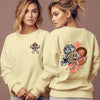 Women’s Leopard Print Football Sweatshirt