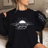Sunrise Spirit Lead Me Graphic Print Sweatshirt