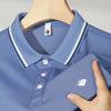 Summer Men’s Polo Shirt Casual Business T-shirt