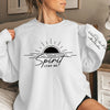 Sunrise Spirit Lead Me Graphic Print Sweatshirt