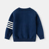 2025 Autumn Winter Children Boy Knitted Sweater Long Sleeve