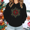 Autumn Winter Sweatshirts Christmas Snowflakes