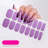 UV Semi-Cured Gel Nail Wraps Stickers Strips French Long Lasting
