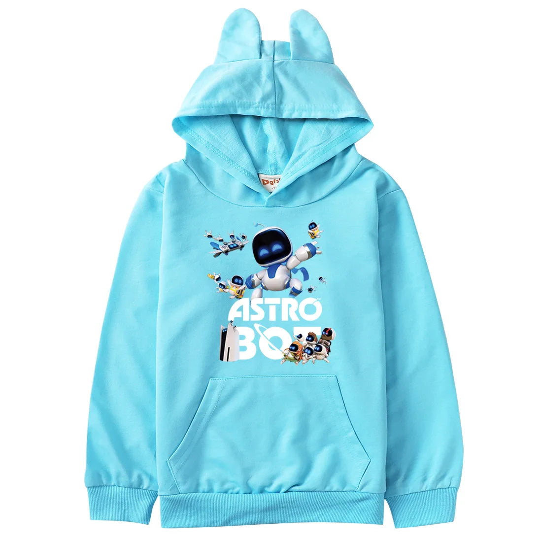 Game ASTRO BOT Hoodie Kids Comic Graphic Sweatshirts