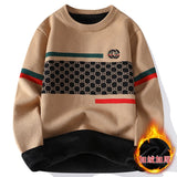 Winter Casual Thick Warm Sweater Knitted Pullover Handsome Fashion Cashmere