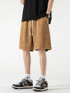 2024 Distressed Summer Shorts Heavy Cotton Drawstring Harajuku