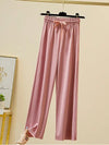 Women's Loose Ice Silk Summer Pants