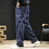 2024 straight leg jeans men's new fall loose fashion