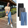 Women’s Asymmetric High Waist Denim Skirt Summer Style