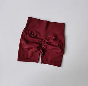 Peach Hip Lifting Sports Shorts Women High Waist and Tightening Slimming
