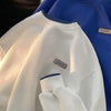 2024 sweater men Hong Kong style loose simple round neck tops