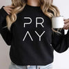 Pray Faith Hoodie Christian Sweatshirt for Women