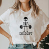 Deadlift Skeleton Women T-Shirt