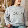 Trendy Faith Sweatshirt Bible Verse Hoodie for Women