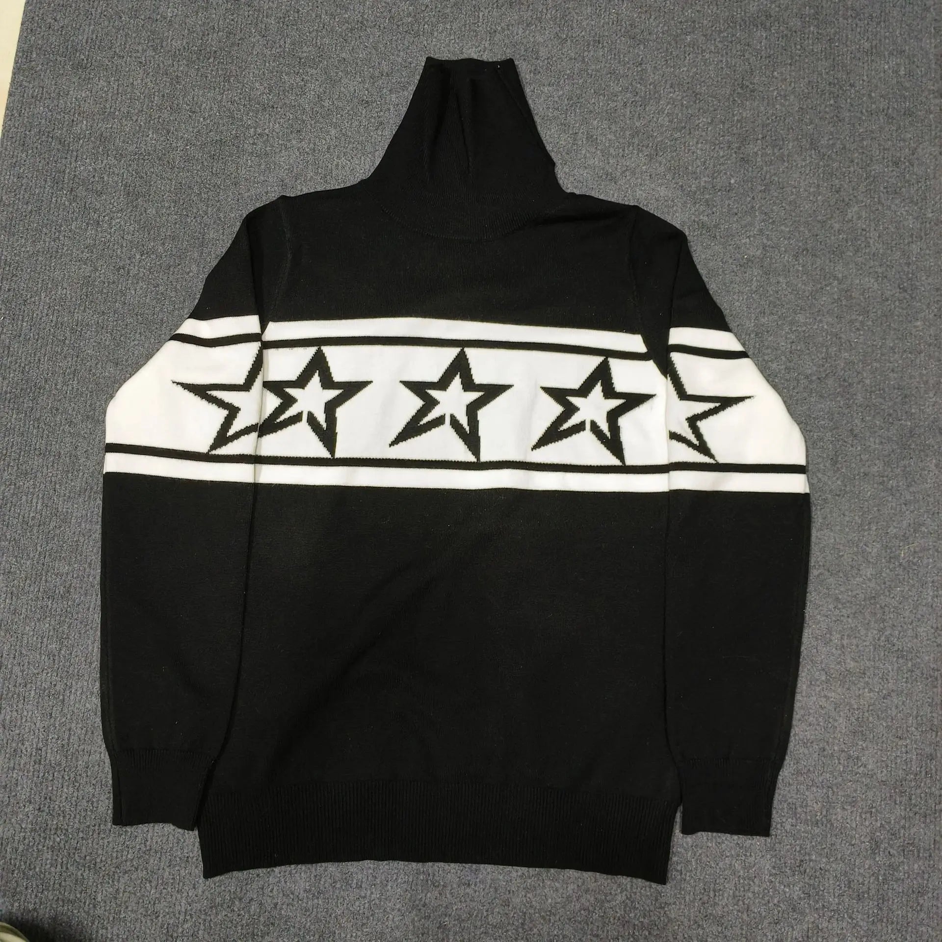 Y2K Oversize Harajuku Aesthetics Graphic Hip Hop emo Knitted Sweater